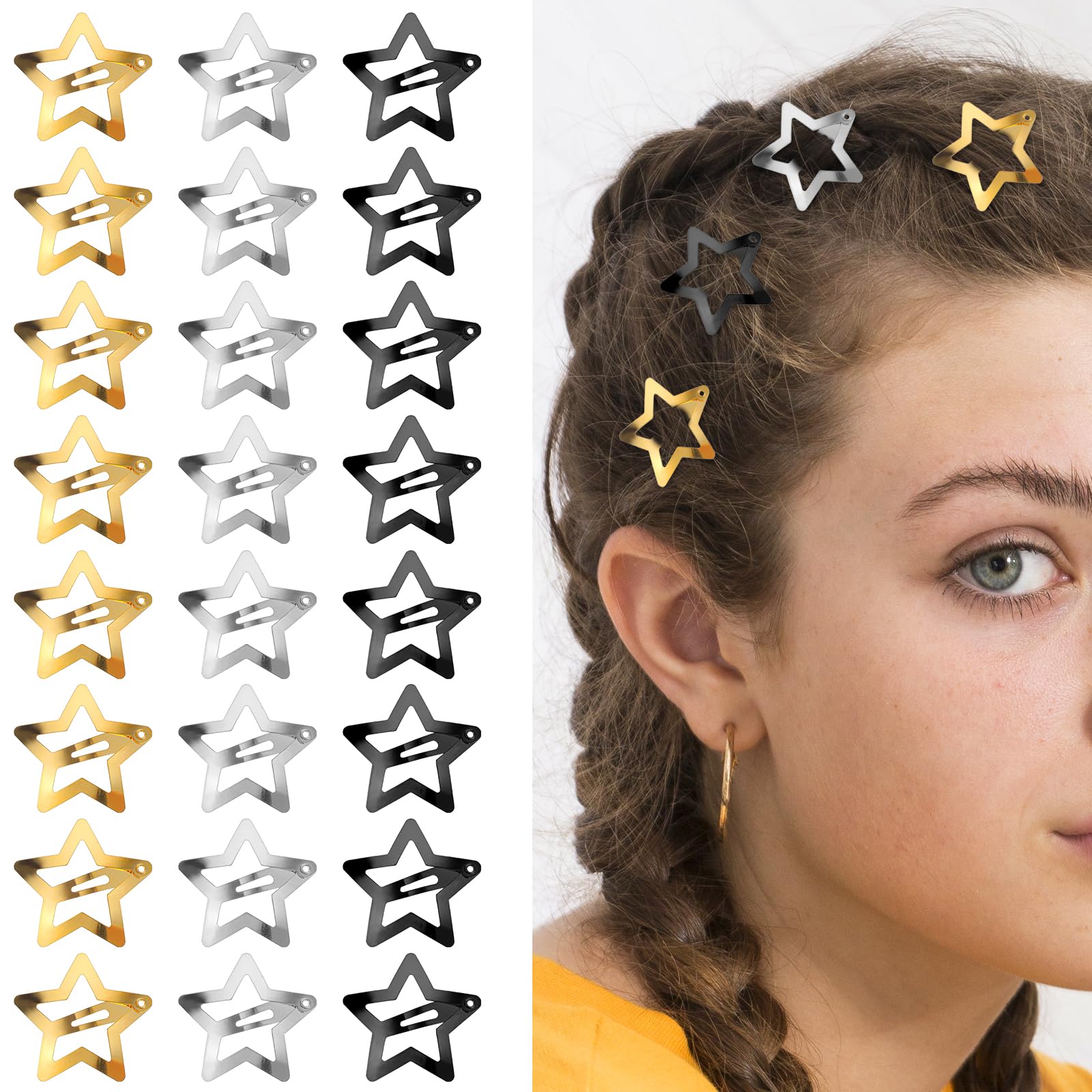 JOYOYO 30 stuks make-up haarclips geen bocht haarclips geen vouw JOYOYO 30 stuks make-up haarclips geen bocht haarclips geen vouw