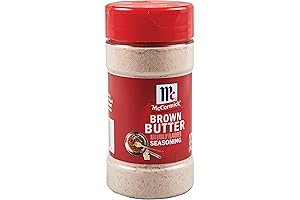 McCormick Brown Butter Seasoning, 4.94 oz | Enrich Your Dishes with Nutty Flavors