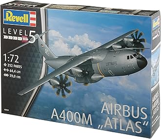 Revell 03929 Airbus A400M ATLAS 1:72 Scale Unbuilt/Unpainted Plastic Model Kit