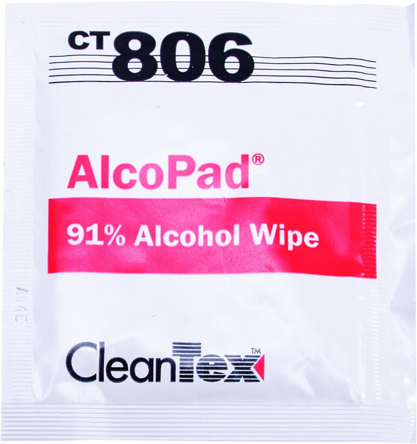 CleanTex AlcoPad Electronic Component Cleaning Pads, Carton of 250 Pads (CT806Z)