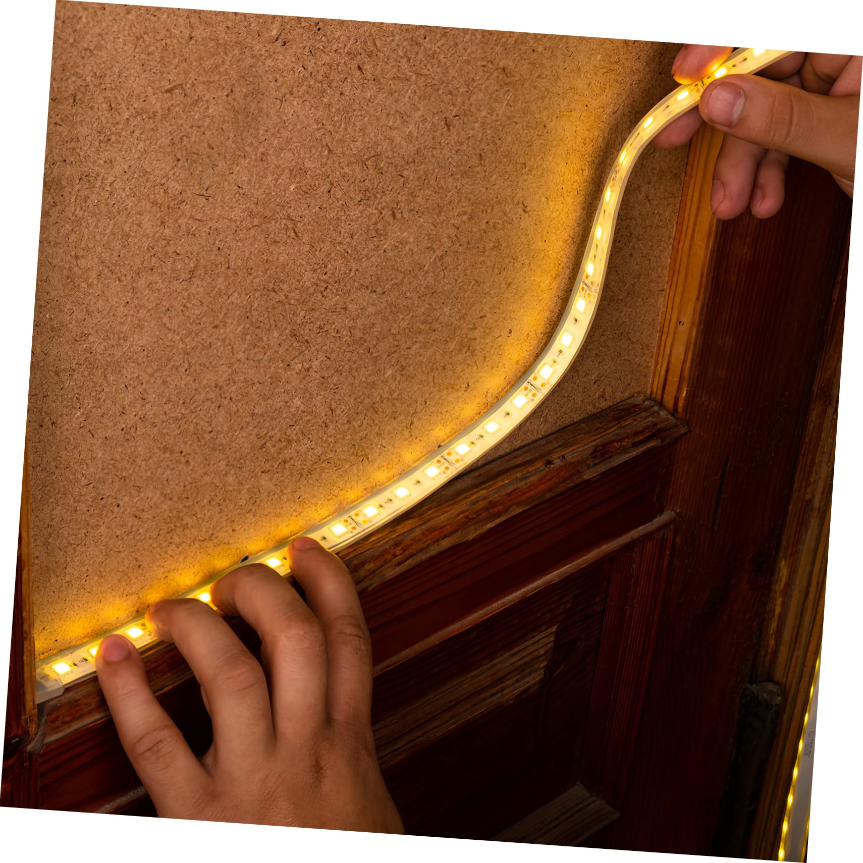 Lampka nocna LED Smart Strip z czujnikiem USB wodoodporna do kuchni dekoracja domu