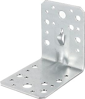Alberts 342364 Angle Wood Connector in CC containers, Silver