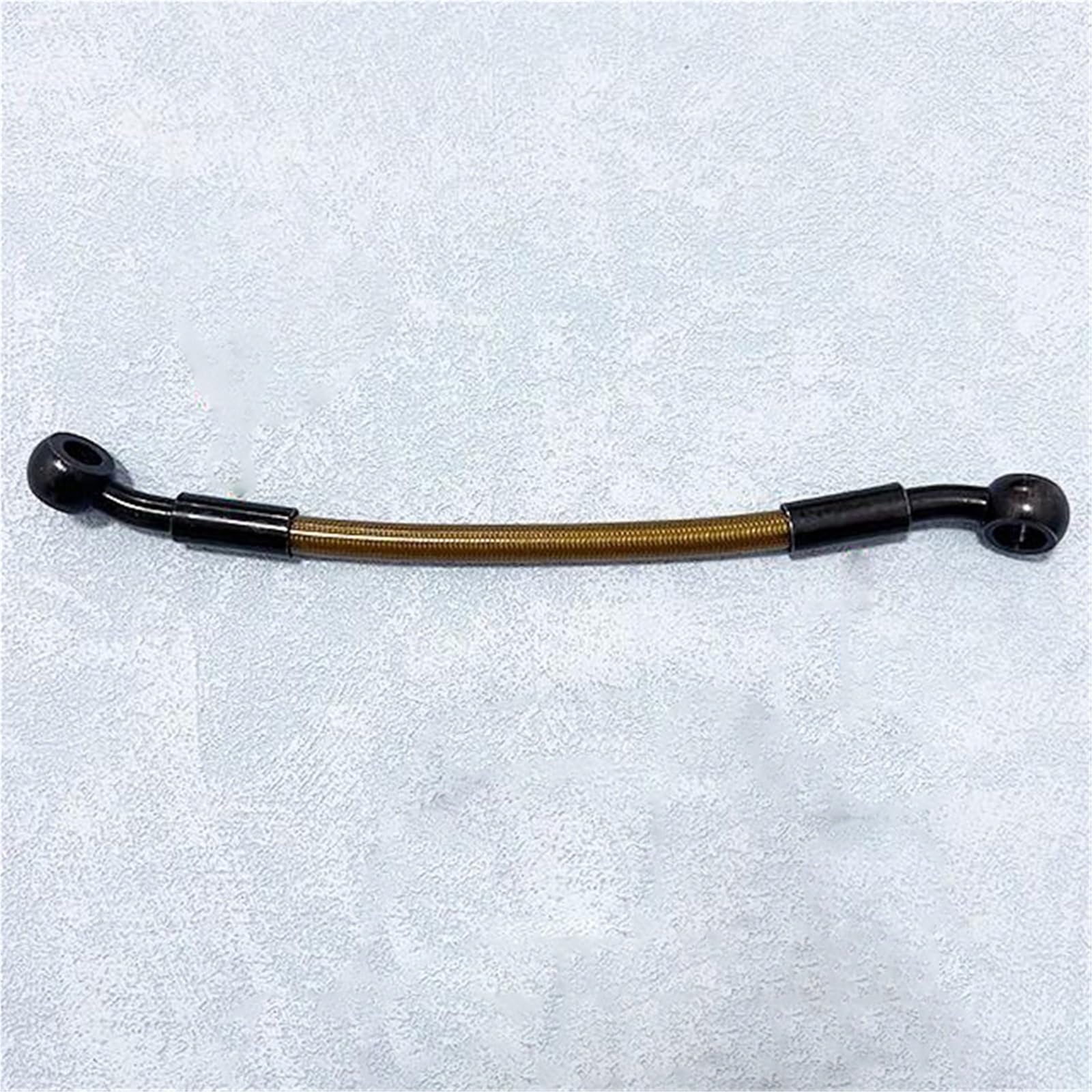 Motorcycle Brake Clutch Line 28°-28° Motorcycle Hydraulic Brake Hose Line Braided Cable Oil Pipe 10CM-500CM M10 Banjo Accessories(200CM)