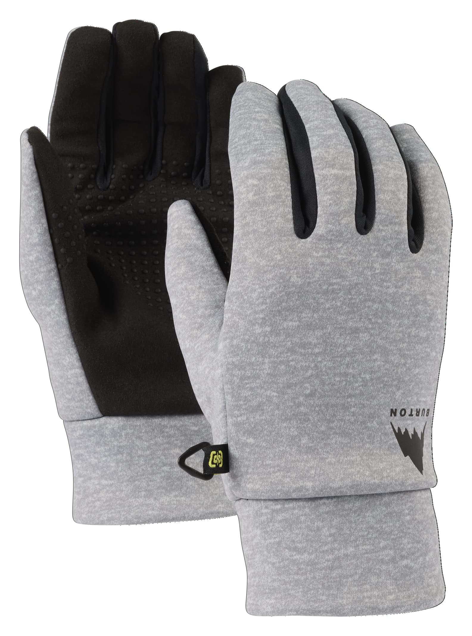Burton Women's Standard Touch-N-Go Glove Liner, Gray Heather, Medium