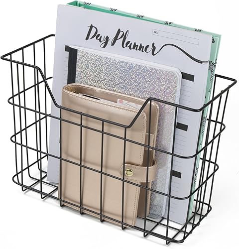 Miniatura 5 de Sorbus Juego de organizador de escritorio, juego de 5 piezas de accesorios de escritorio, incluye soporte para lápices, clasificador de cartas,