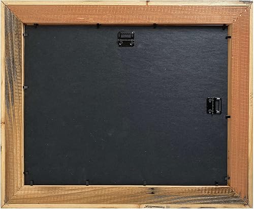 Miniatura 5 de BarnwoodUSA - Marco de fotos rústico para uso con Instax - 8 aperturas - 3.25 x 2 pulgadas, tapete blanco