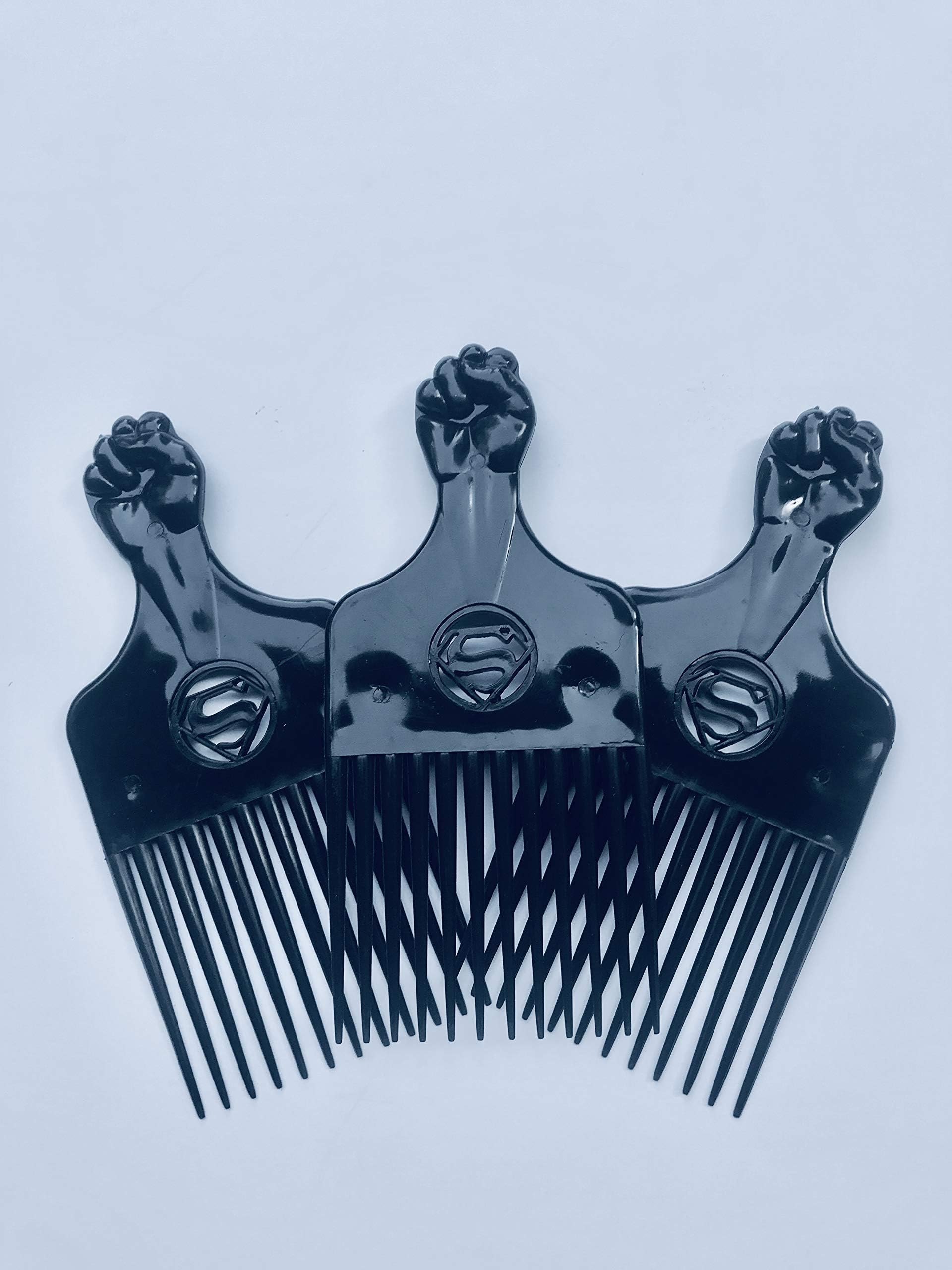 Hair Pick Fist Handle for Afro Natural Hair Detangle Wig Braid 3 pack