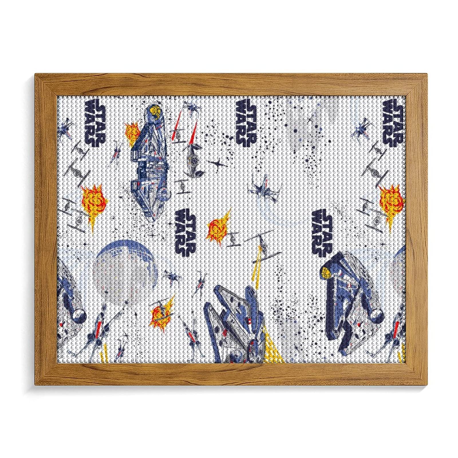絵画（刺繍） 刺繍 アート絵画『animal à la mode-アニマル・ア・ラ・モード