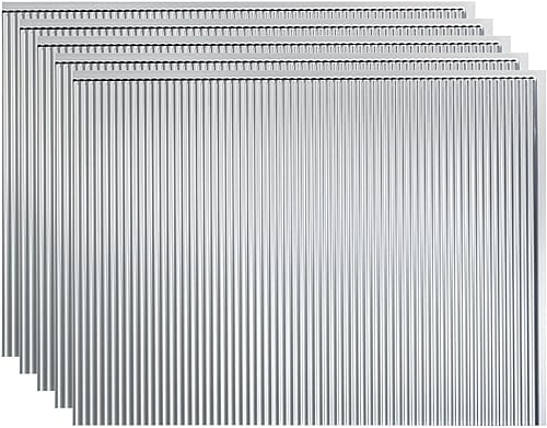 Miniatura 62 de FASÄDE Panel decorativo para salpicaduras de vinilo acanalado en bronce bermudas (muestra de 6 x 6 pulgadas) Bronce (Bermuda Bronze),Bronce