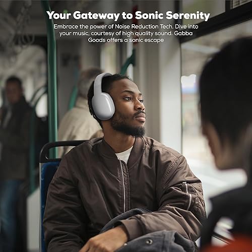 Miniatura 6 de Gabba Goods Auriculares inalámbricos Bluetooth con micrófono  Auriculares plegables  Reducción de ruido  Bluetooth, con cable, micro SD integrado