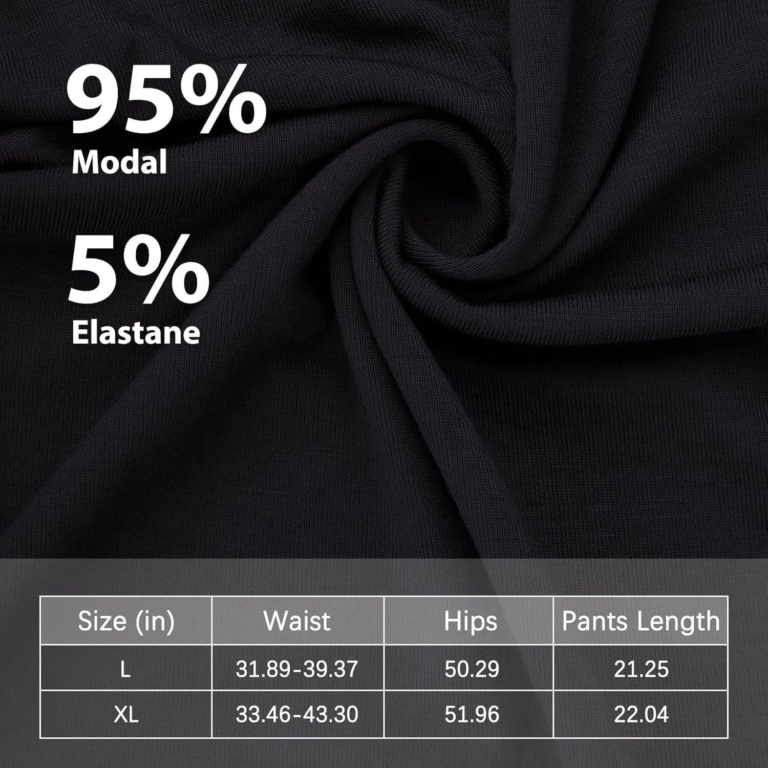 Mens Pajama Shorts, Mens Sleep Shorts Lounge Soft Comfy Pj Bottom Sleeping Pants Breathable Summer Modal Sleepwear(2 Packs) - Image 6