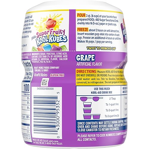 Miniatura 118 de Kool-Aid Mezcla de bebida en polvo sin azúcar, sin cafeína, ponche tropical, cero calorías, 192 paquetes de jarra