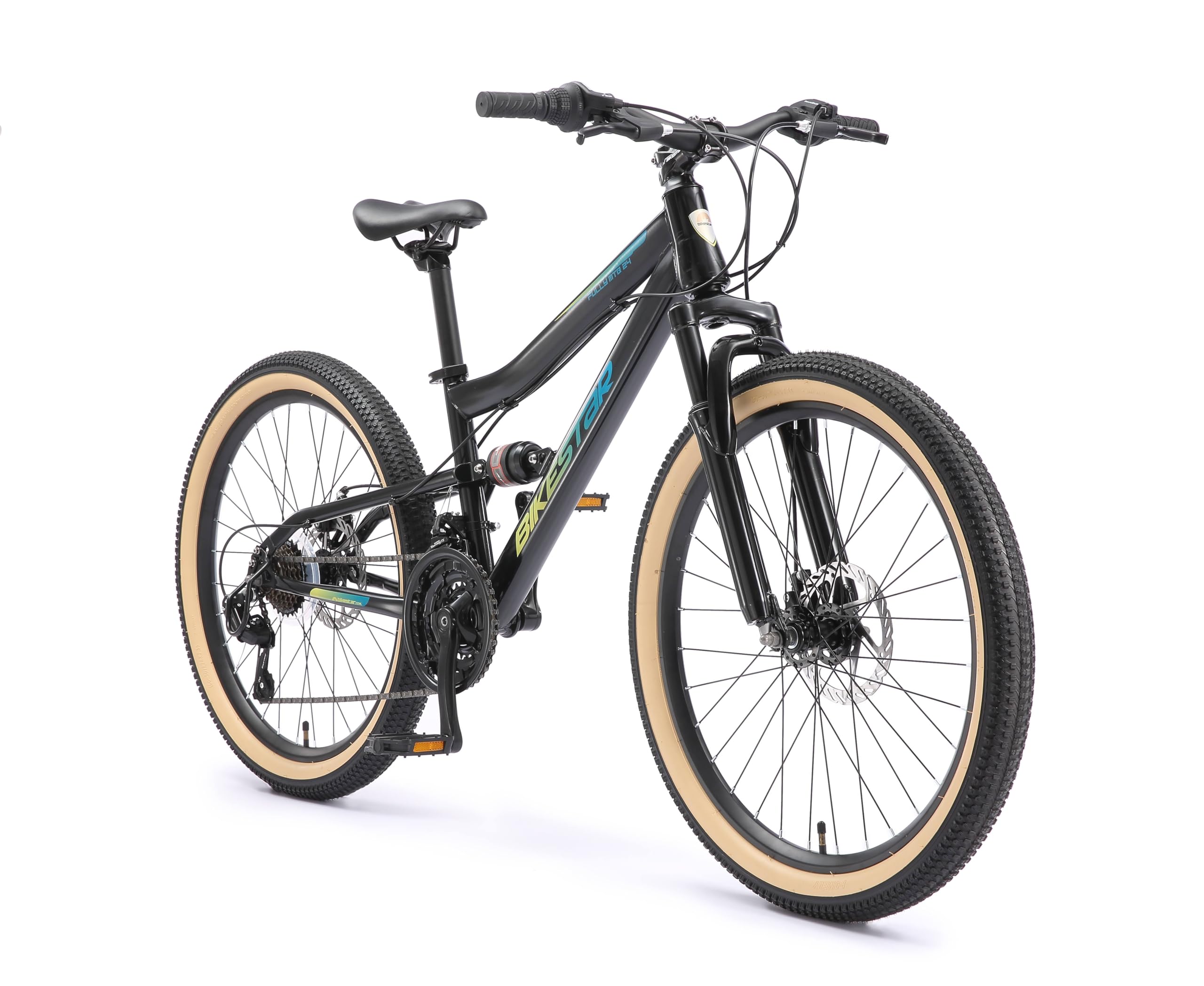 BIKESTAR Kinder Fully 24 Zoll
