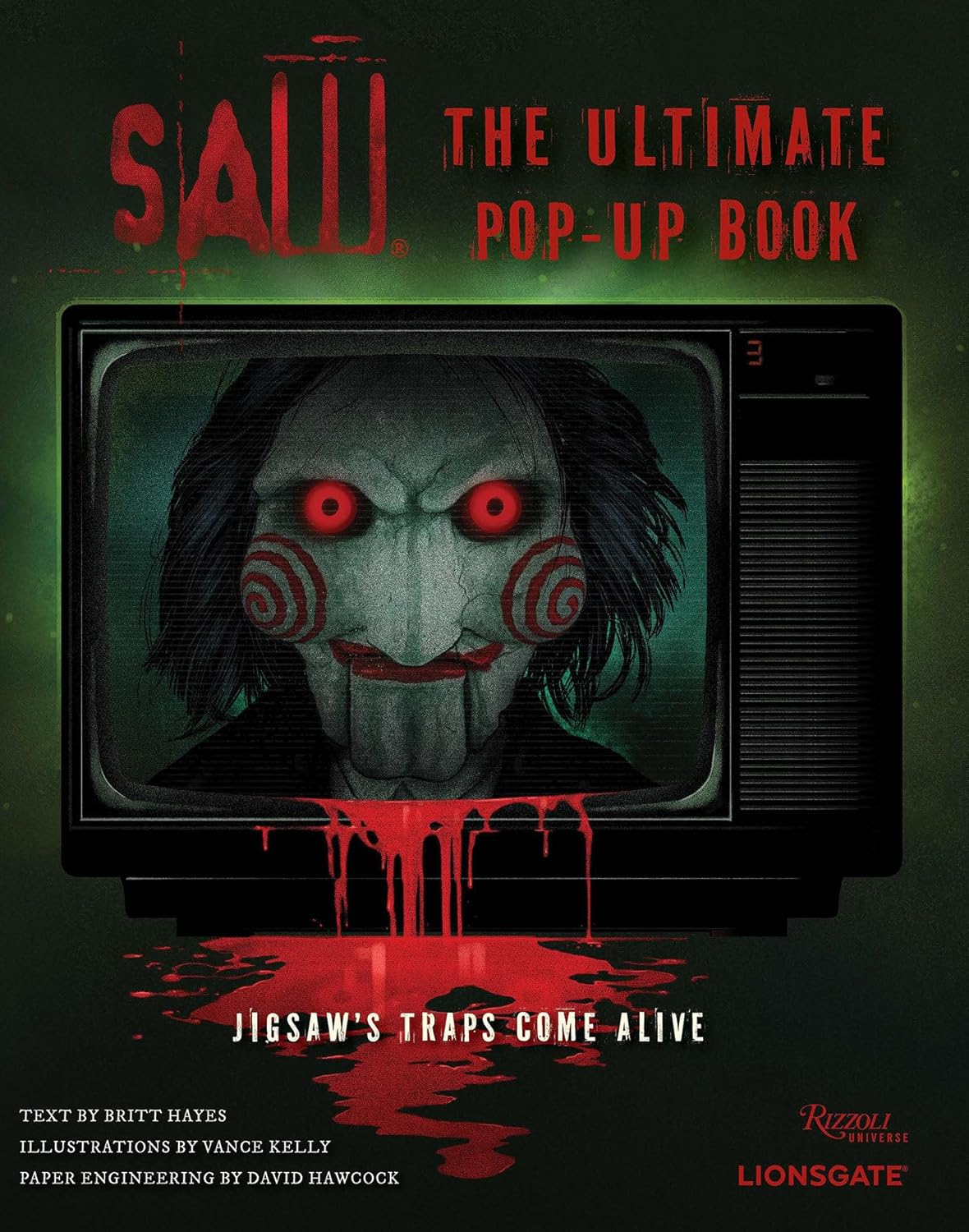 Saw: The Ultimate Pop-Up Book: Jigsaw's Traps Come Alive      Novelty Book – Pop up, September 22, 2026