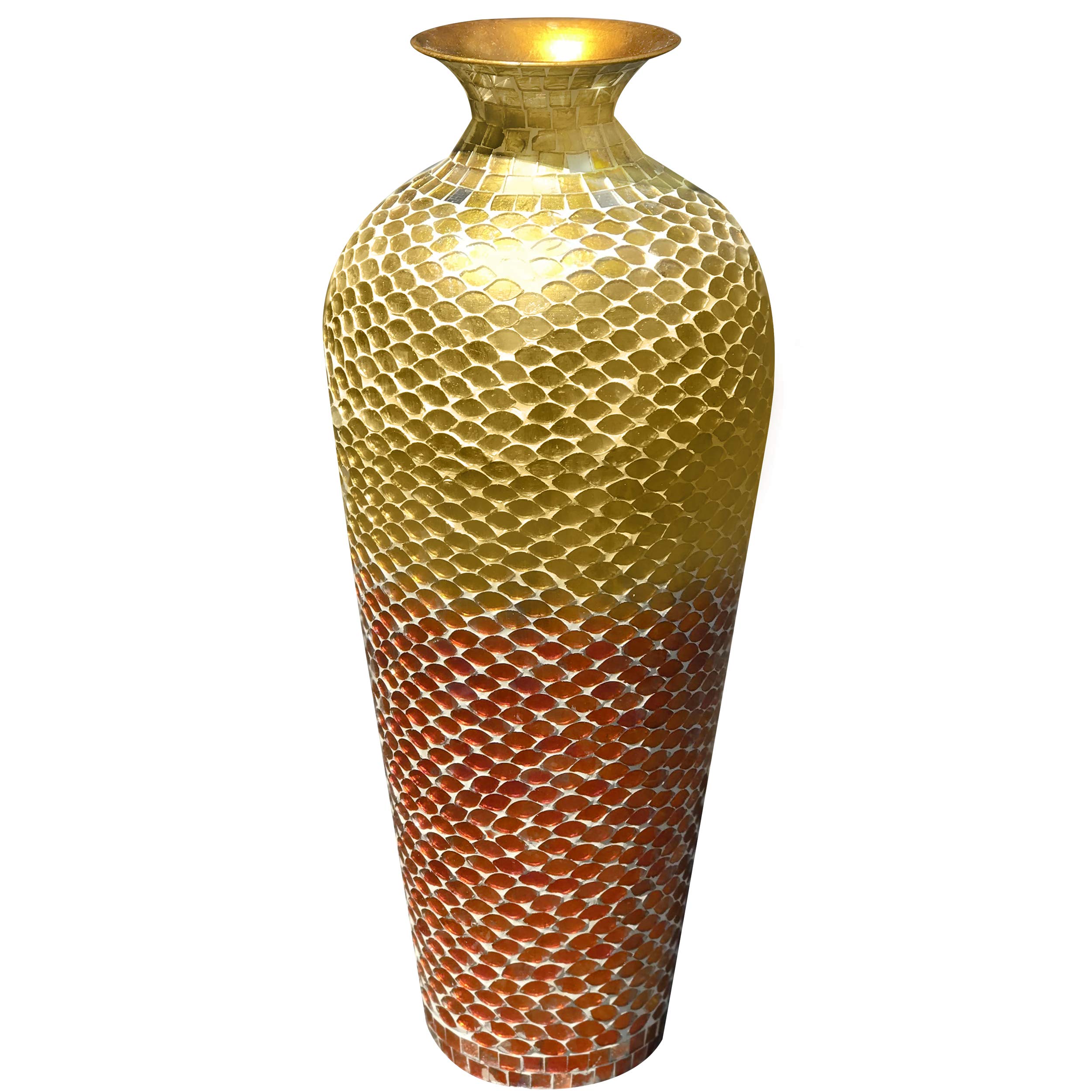 Orange Floor Vases Decor For You