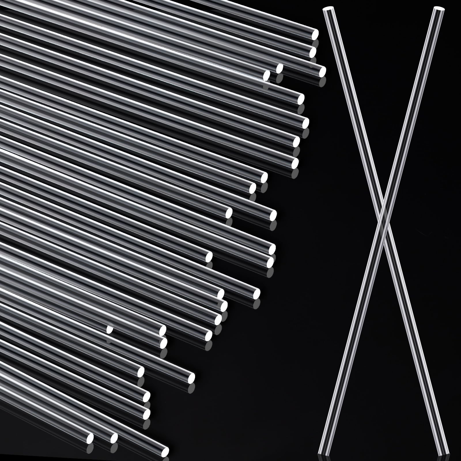 Acrylic Rods - 150 Pack for Crafts & Cake Pops -9
