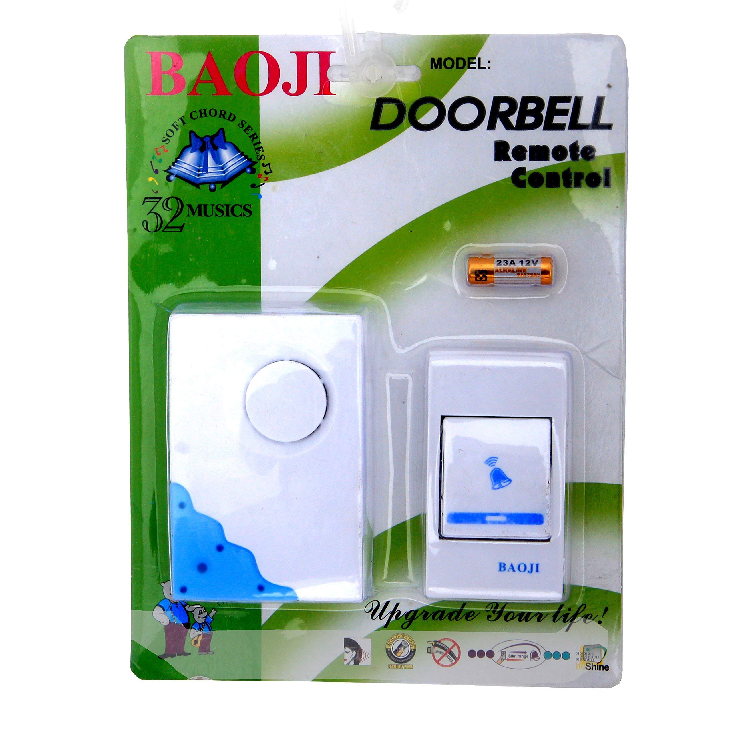 Multicolor Remote Control Doorbell - Wireless -7