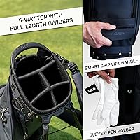 Vista 4 de Bolsa de soporte de golf Izzo Heritage