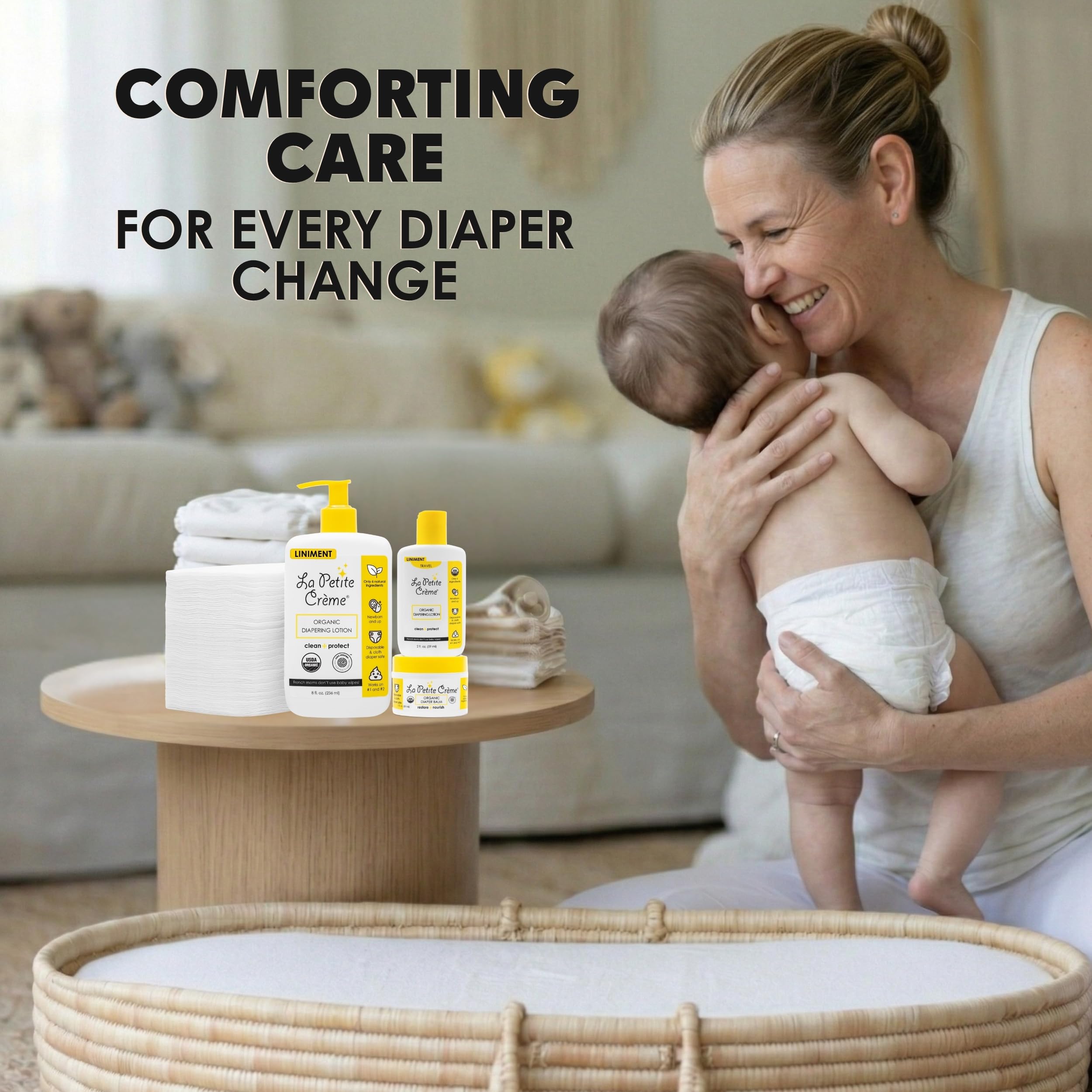 La Petite Creme Diapering Gift Set - Newborn Essentials -7 La Petite Creme Diapering Gift Set - Newborn Essentials -7