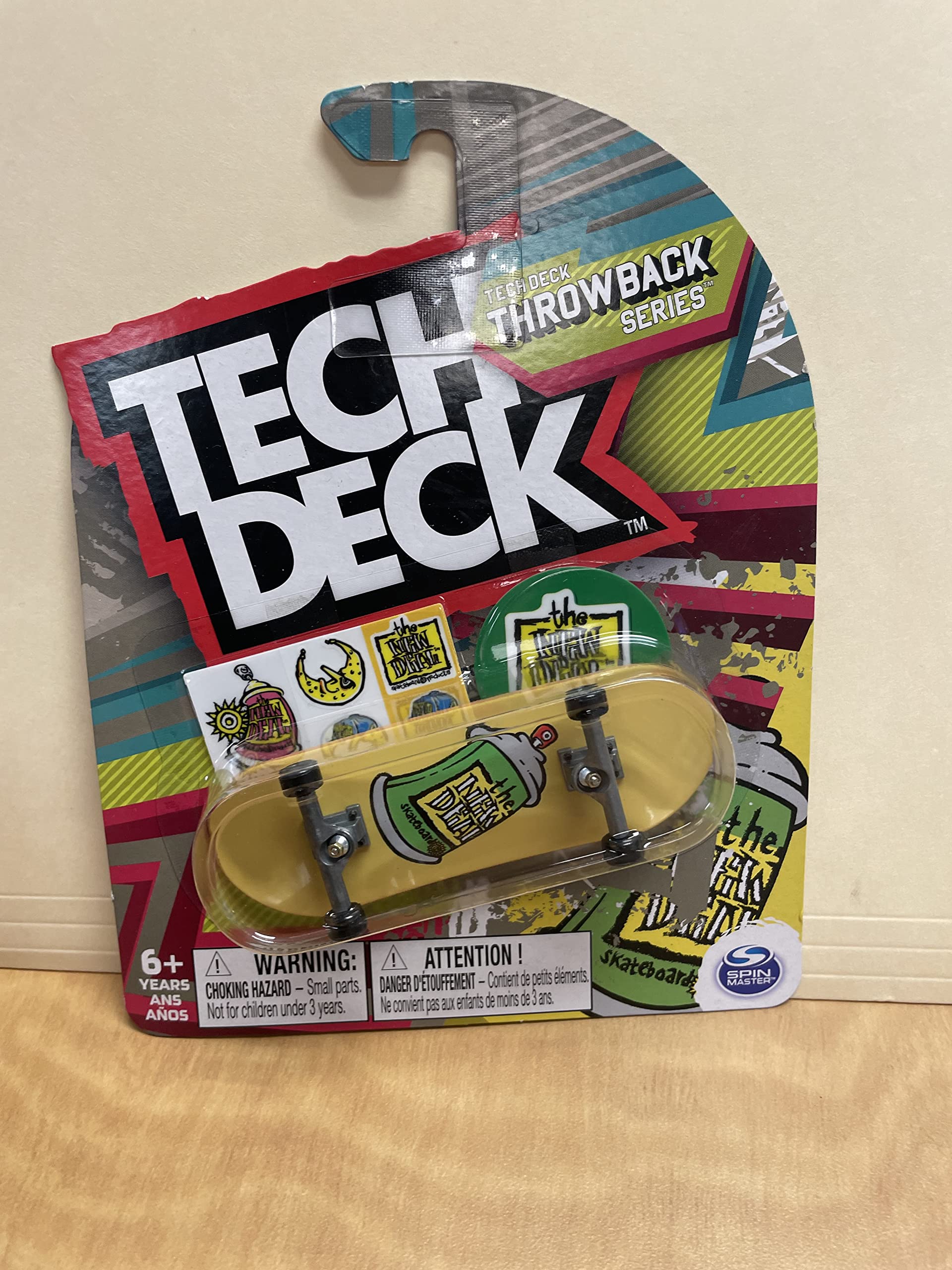 Tech Deck TD Throwback Sticker Series 2 H Street Fingerboard 2/6