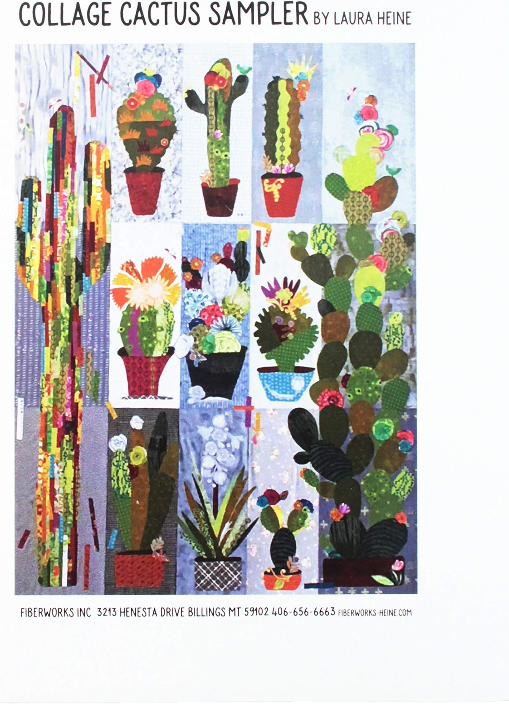 Cactus Sampler Quilt Pattern