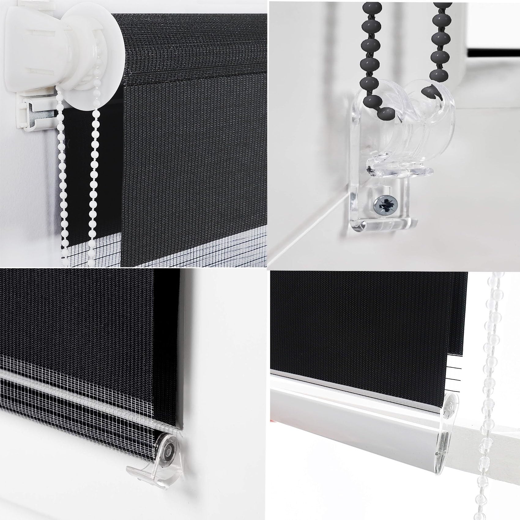 Amazon｜ロールスクリーン つっぱり式 90 x 250 cm オーダー