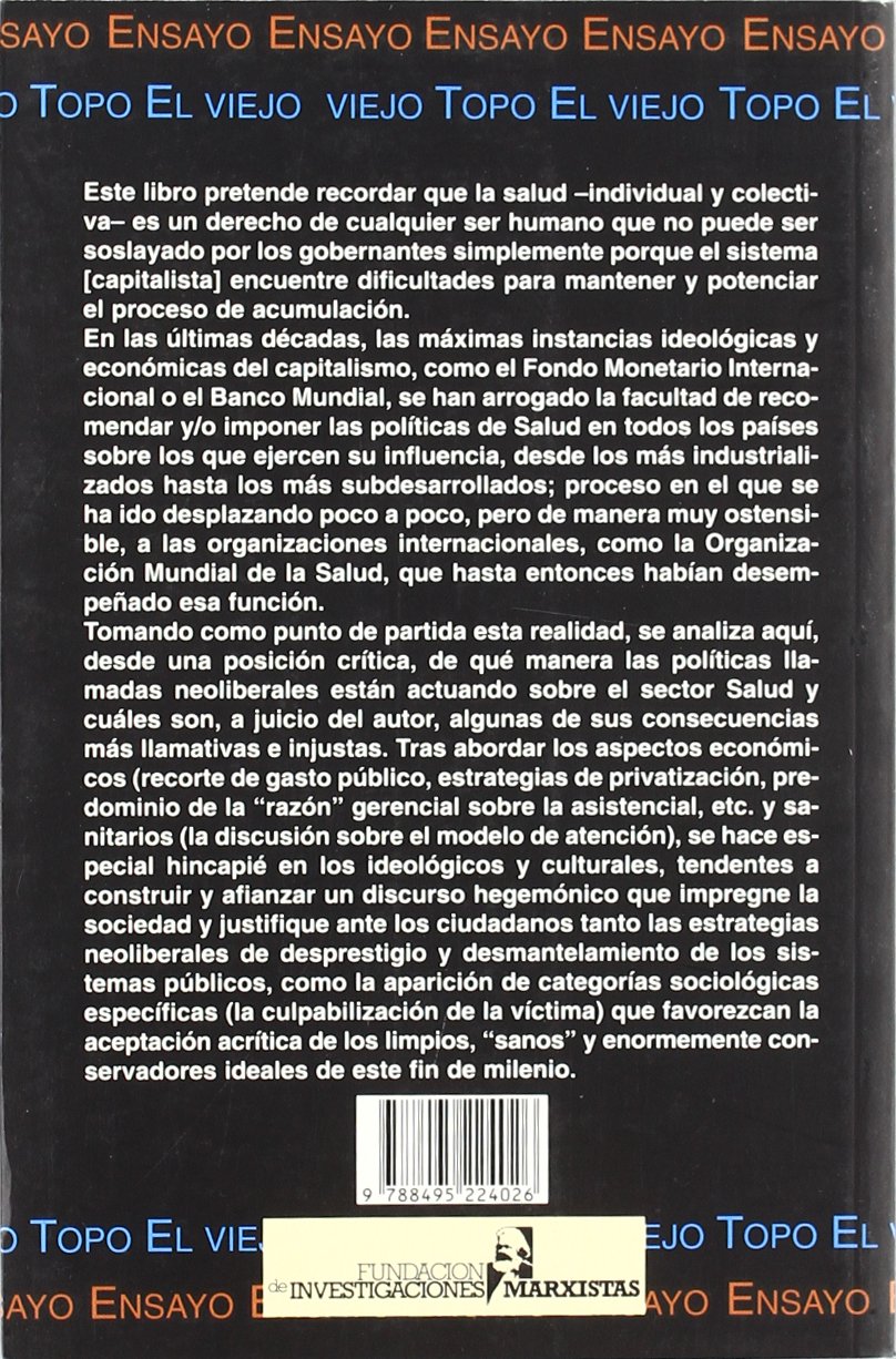 Neoliberalismo y políticas de salud