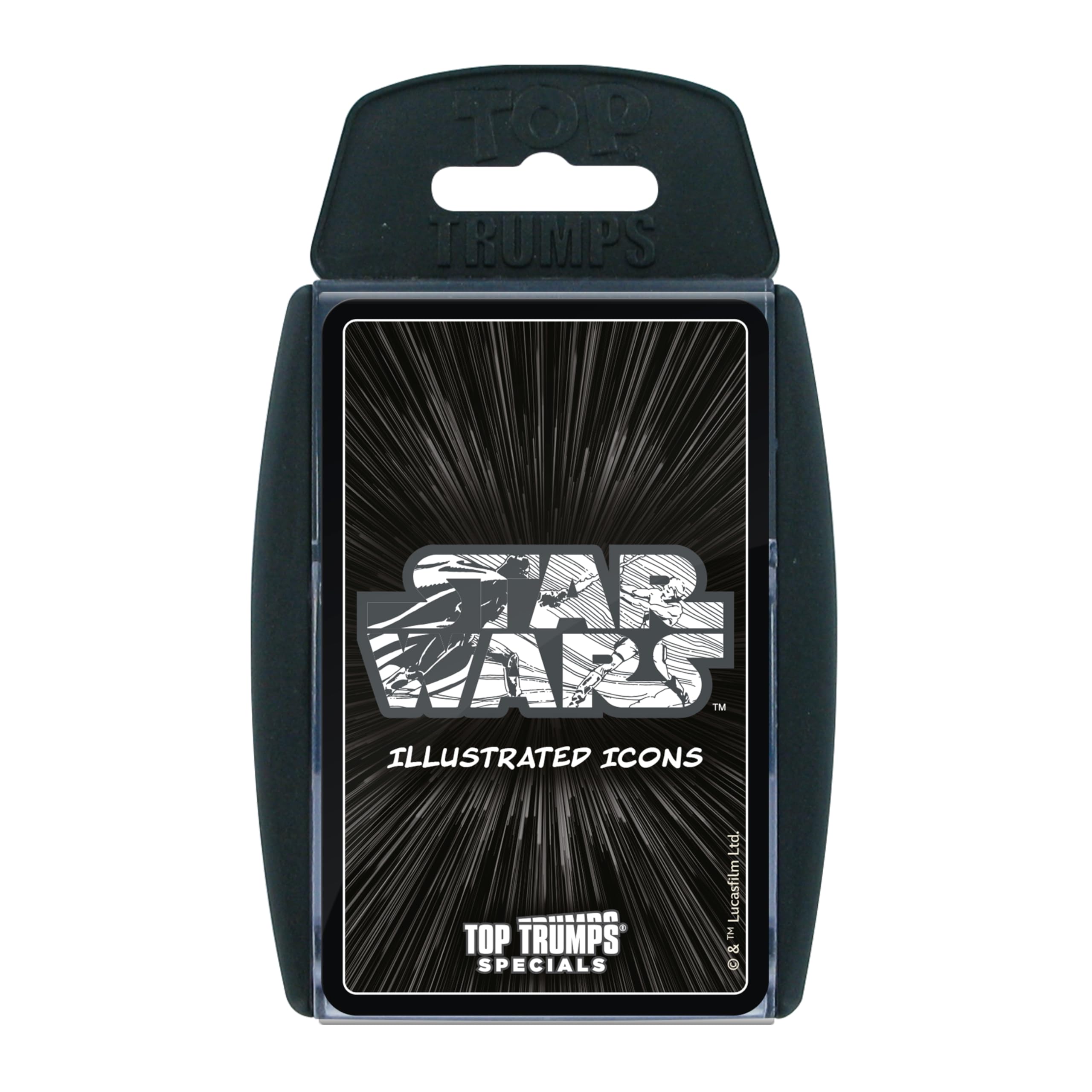 Top Trumps Star Wars Specials Illustrated Icons Educational game for 2 plus players Educational Gift and Toys for Ages 6 Plus