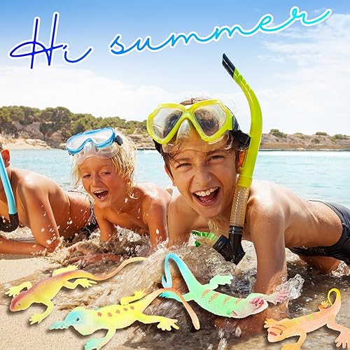 Miniatura 5 de Outus Juego de 8 criaturas de animales en crecimiento expandibles, gigantes para cultivar animales de agua para crecer en agua, suministros para