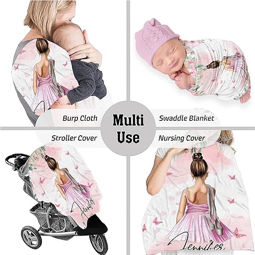 Miniatura 6 de Manta de bailarina, manta de bailarina, soporte de ballet, mantas de baile para niñas, regalos de bailarina para adolescentes, manta de bebé, manta