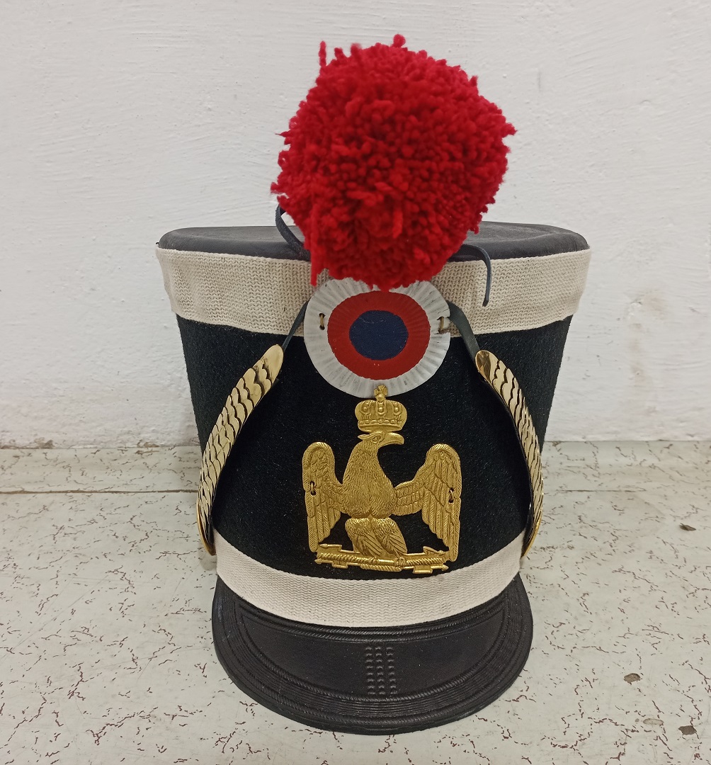 Amazon.com: Napoleonic Shako Helmet, Napoleonic Black Shako Hat