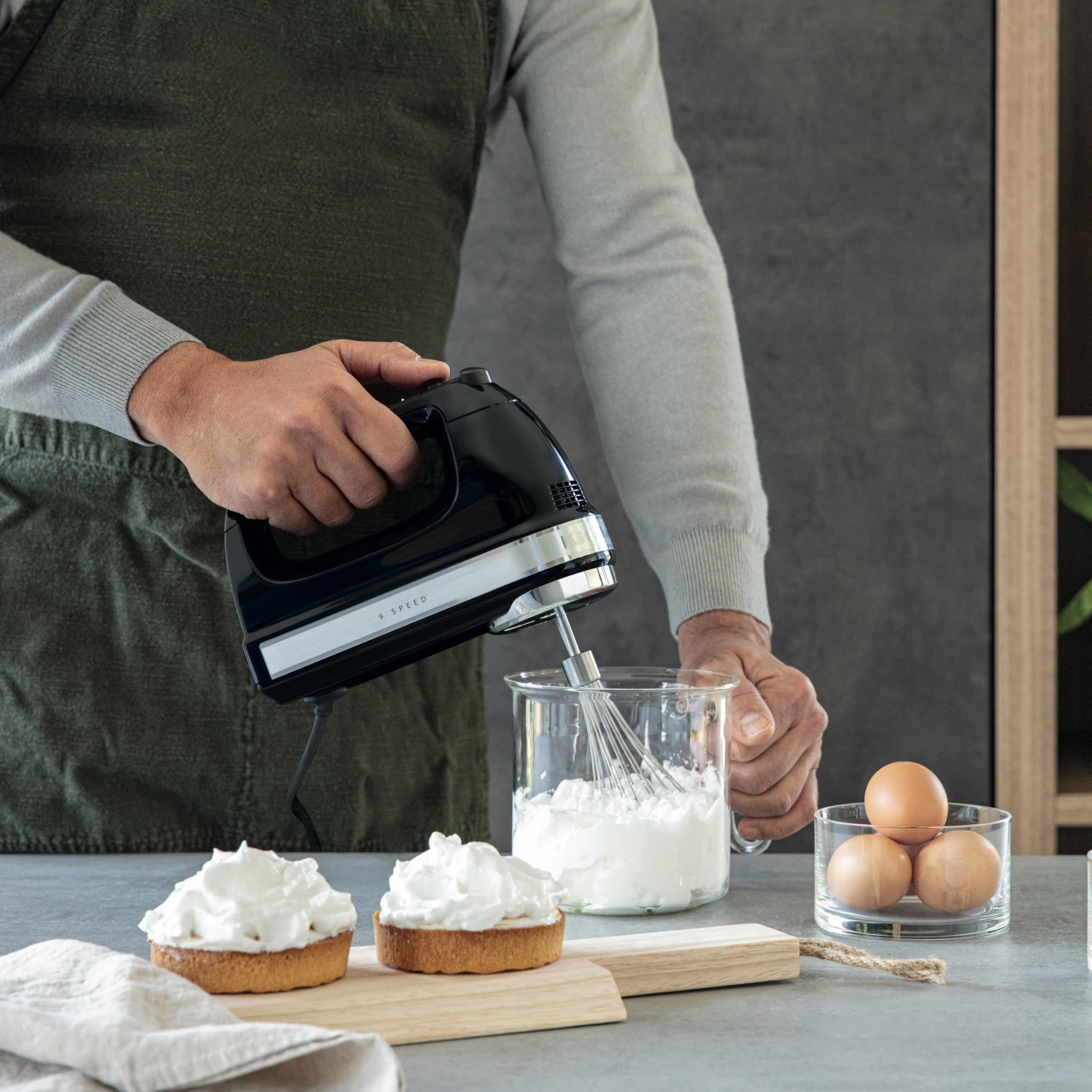 Kitchenaid 5KHM9212EOB Handrührer, Onyx Schwarz