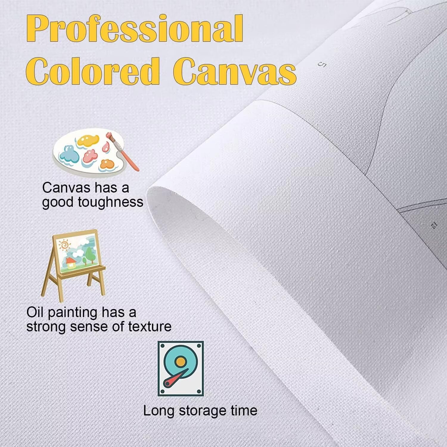 Guuogxan Malen nach Zahlen Erwachsene, DIY Regentag Frosch Ölgemälde Kit Handgemalt Kreativ Bastelset, Paint by Numbers Adult Mit 3 - Pinseln und Acrylfarbe leinwand Kit, Ohne Rahmen 120x60cm c-1071