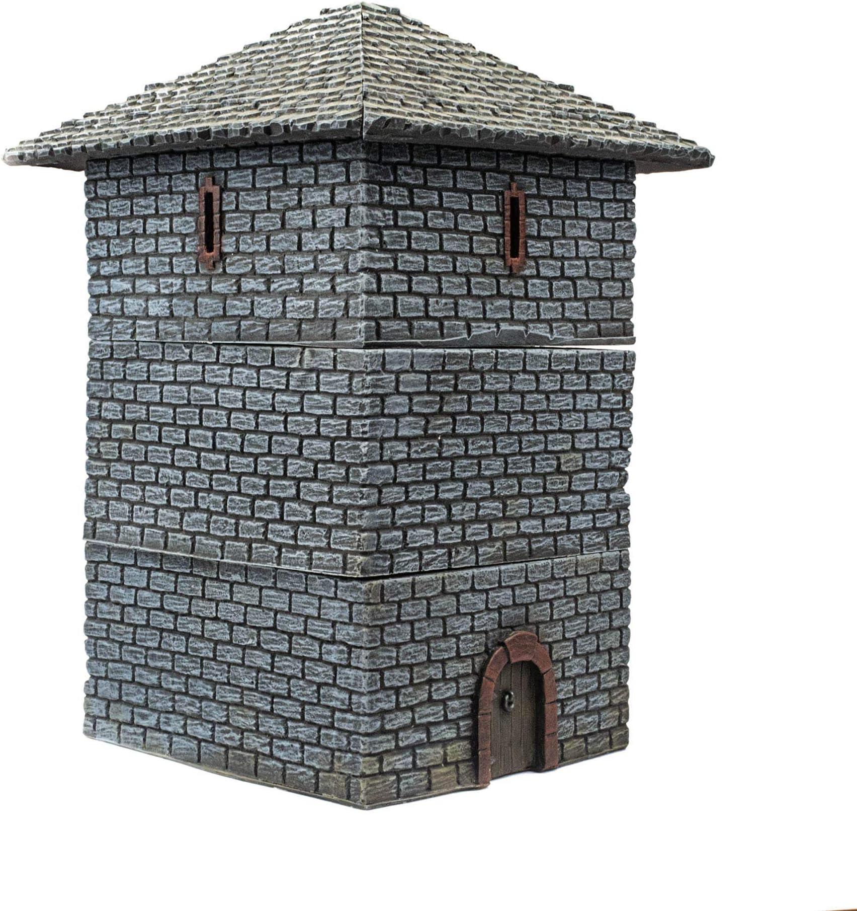 WWG Medieval Siege Battle Tower – 28mm Fantasy Wargaming Terrain Model Diorama