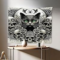 Vista 147 de Ambesonne Tapiz de isla tropical, olas del océano en la playa de Seychelles al atardecer horizonte, decoración de tela para colgar en la pared