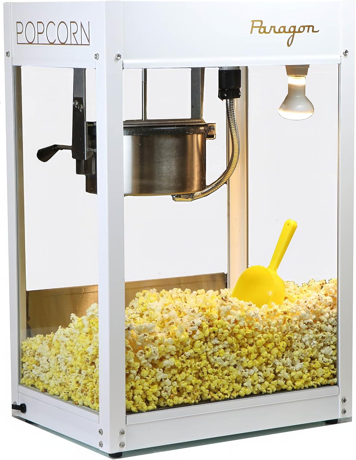 Modpop 8 Ounce Popcorn Machine - White Popcorn Popper