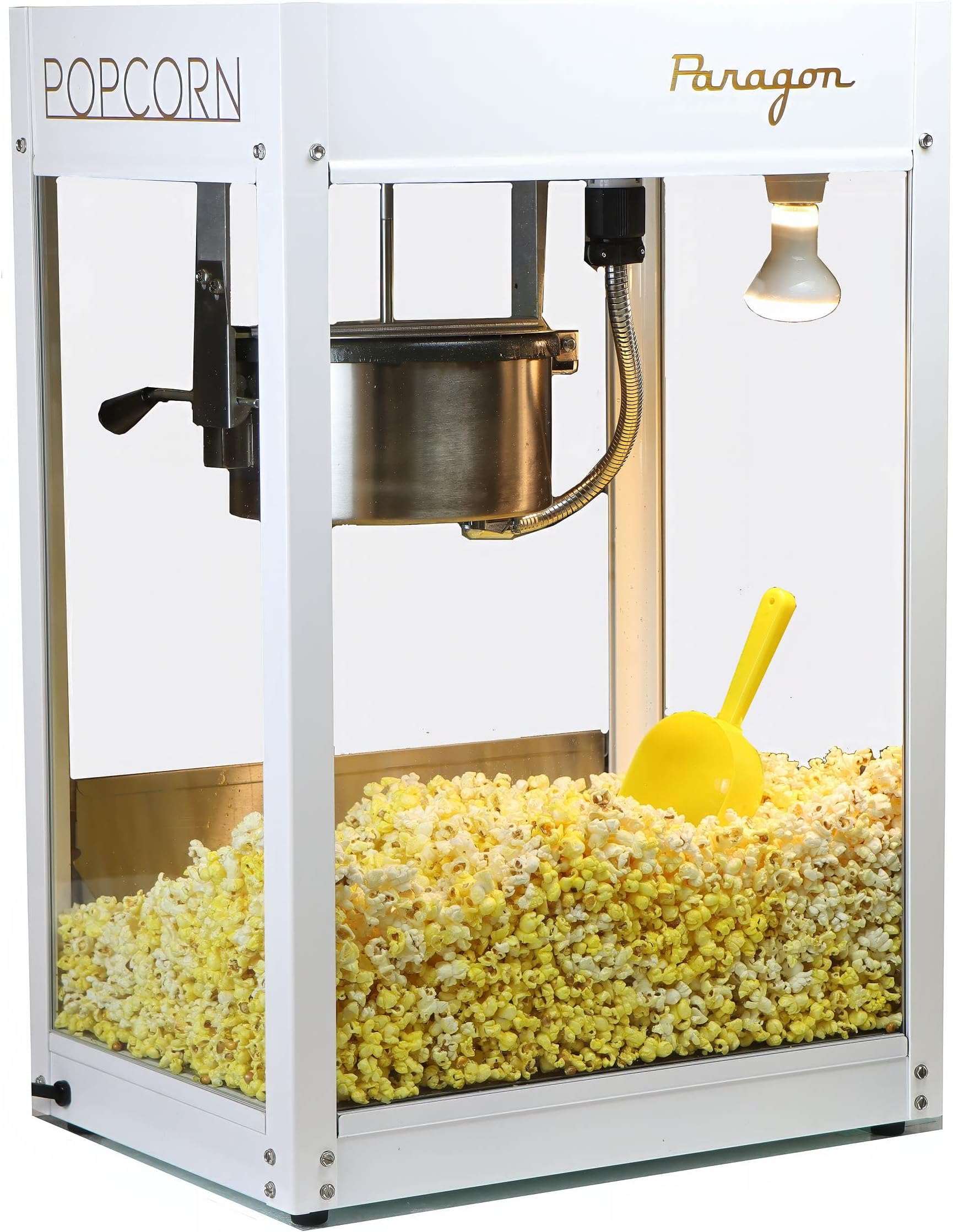 Modpop 8 Ounce Popcorn Machine - White Popcorn Popper