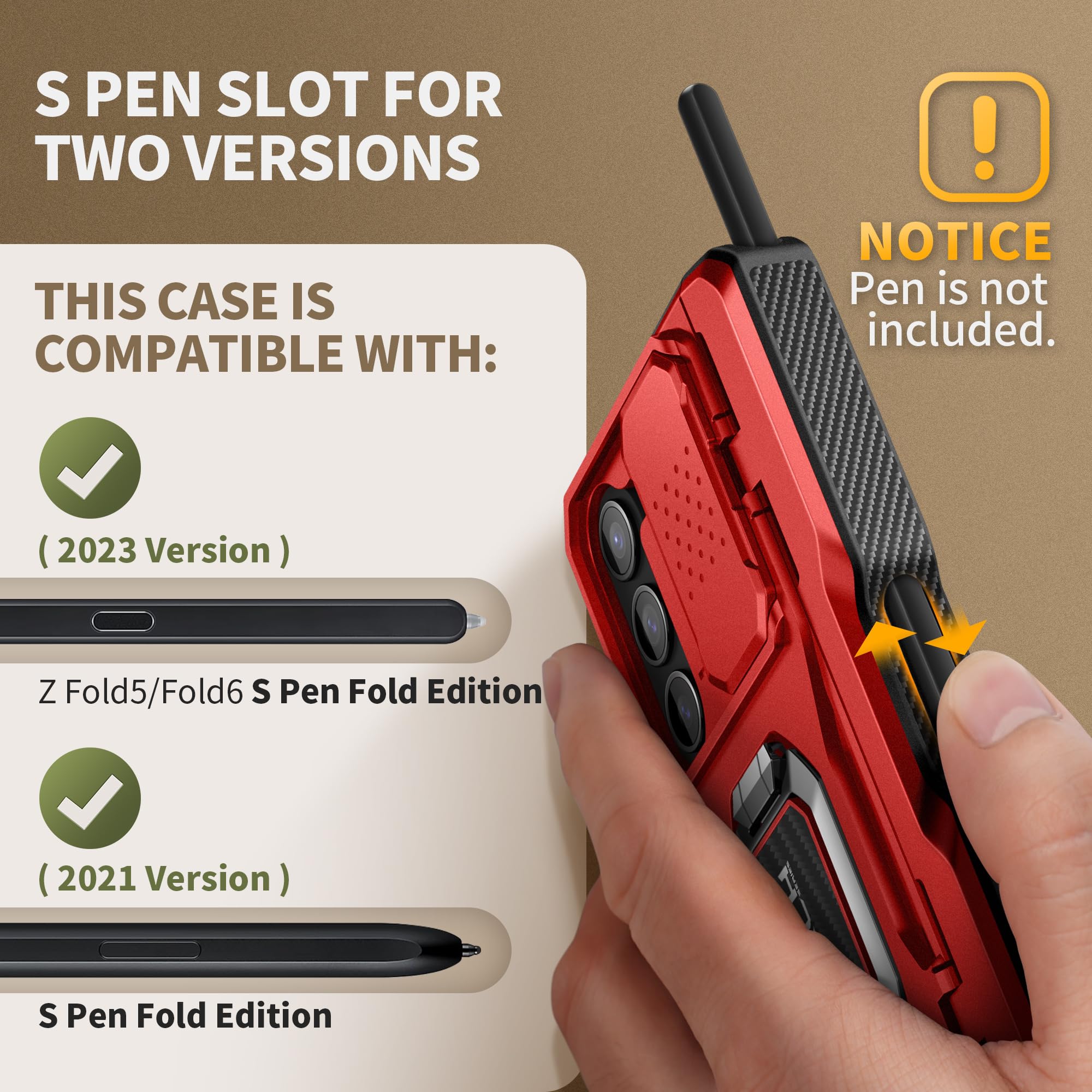 Samsung Galaxy Z Flip4 backcover hoesje met ringhouder - Paars