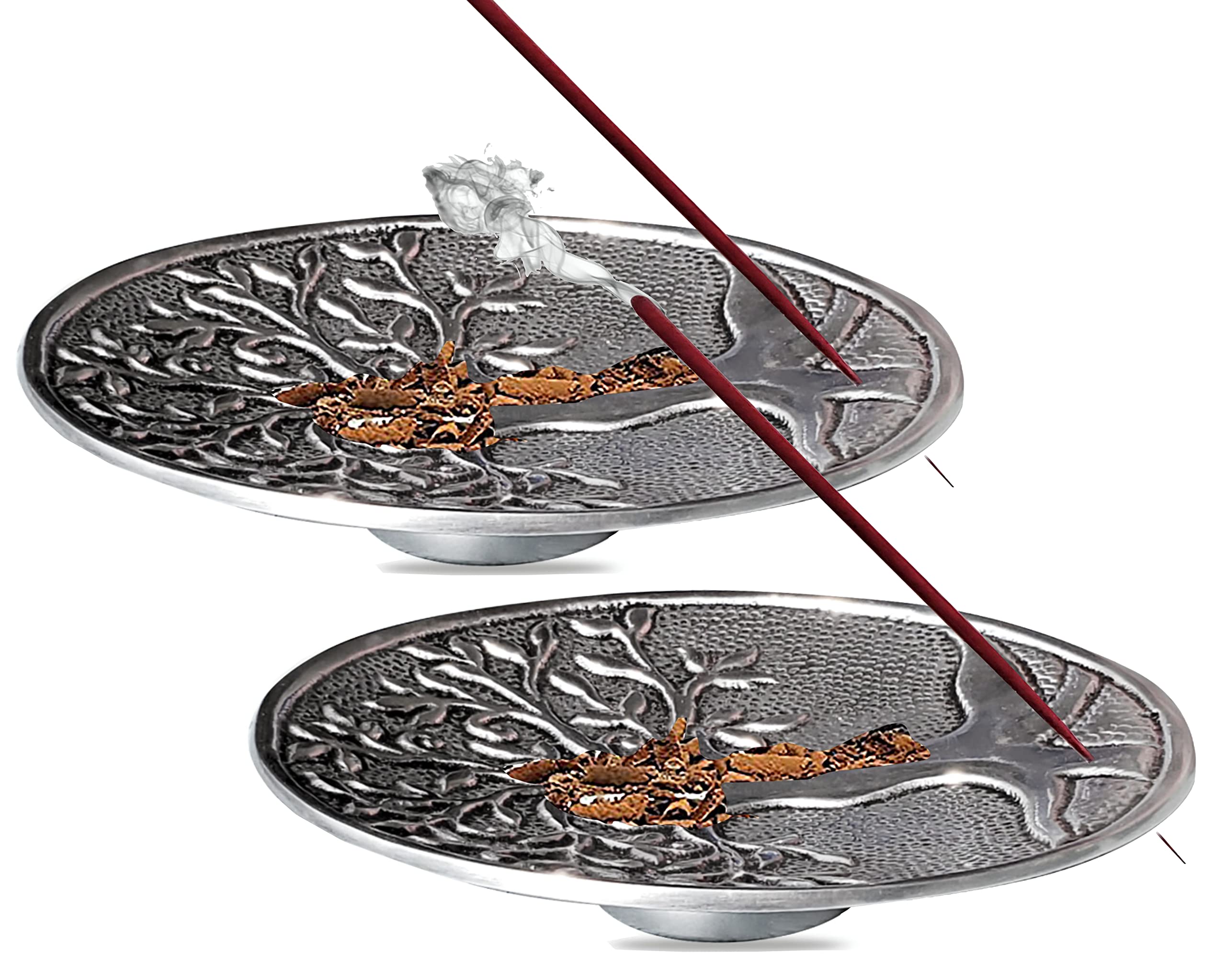 Pure Source India Aluminium Incense Holder (Pack of 2) — ₹364