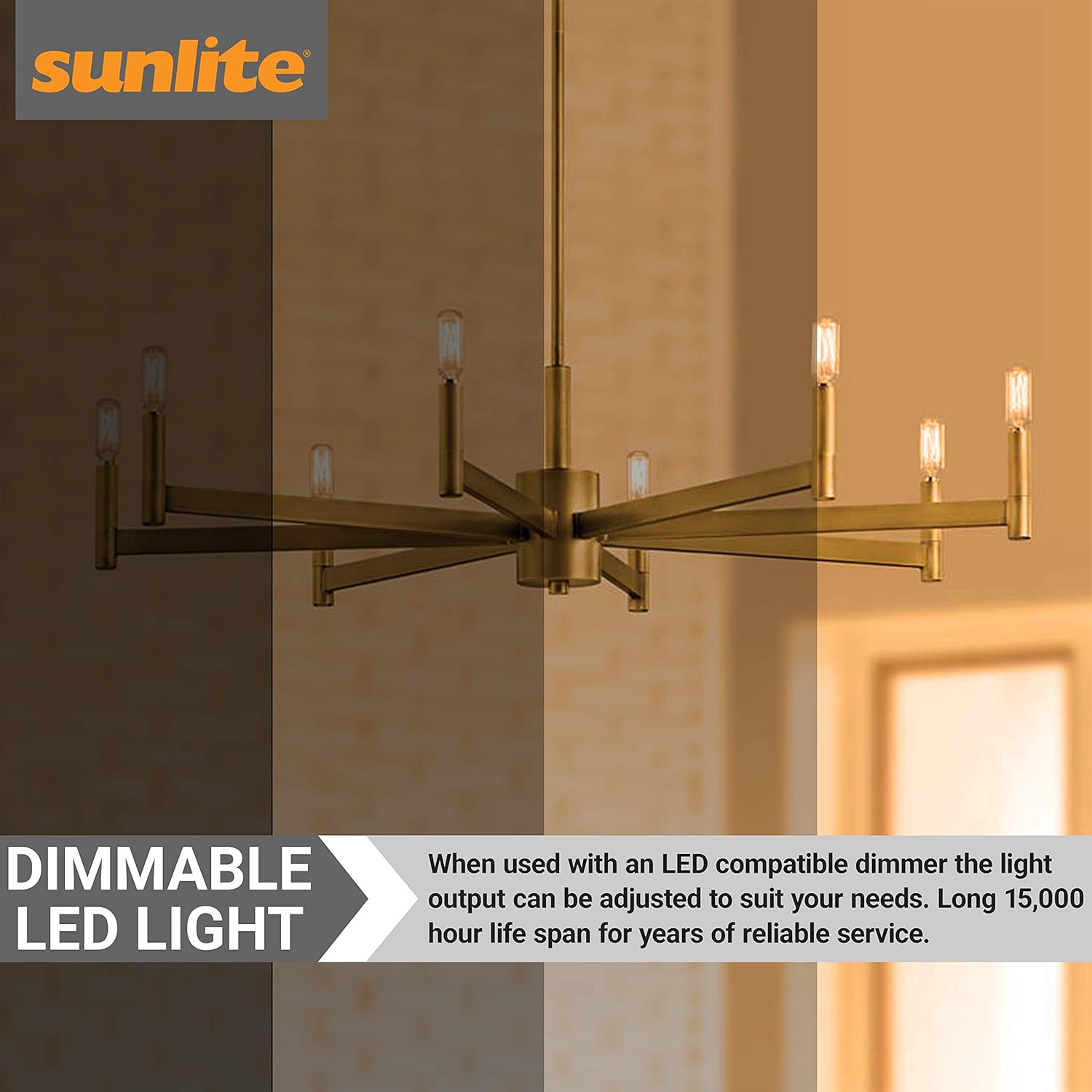 Authеntіс Crаzу Dеаlѕ Sunlite 41344 LED Filament T8 Tubular Light Bulb, 2 Watts (25W Equivalent), Candelabra E12 Base, Dimmable, 85 mm, UL Listed, 12 Count, 130 Lumens, 2700K Warm White