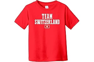 Switzerland toddler soccer T-shirt national team for world cup 2022 boys girls...