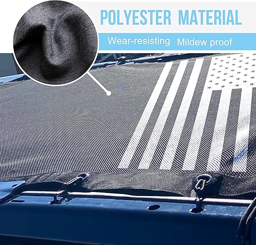 Miniatura 4 de Parasol para Ford Bronco, cubierta superior de bikini de malla, cubierta superior de bikini para Ford Bronco, accesorios 2021 2022 2023 2024 2025 4