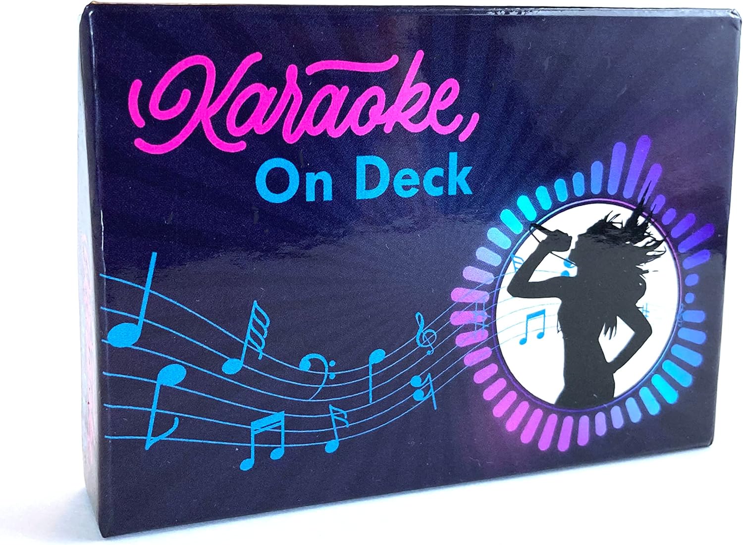 Karaoke On Deck Stop Doing Boring Karaoke. Singing Card