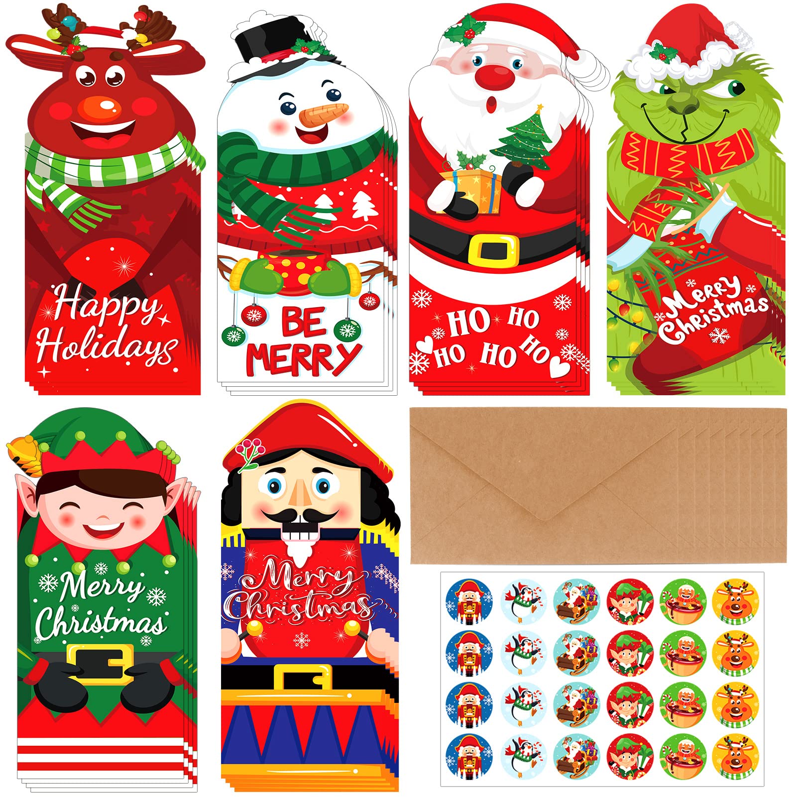 amazon-com-howaf-24-pack-money-christmas-cards-with-envelopes-and-stickers-christmas-money-holders-christmas-money-cards-for-cash-gift-christmas-gift-card-holder-christmas-cash-envelopes-money-envelopes-office-products for Christmas Card Money Holder Free Printable Amazon.com : HOWAF 24 Pack Money Christmas Cards with Envelopes, and Stickers, Christmas Money Holders Christmas Money Cards for Cash Gift Christmas Gift Card Holder Christmas Cash Envelopes Money Envelopes : Office Products for Christmas Card Money Holder Free Printable