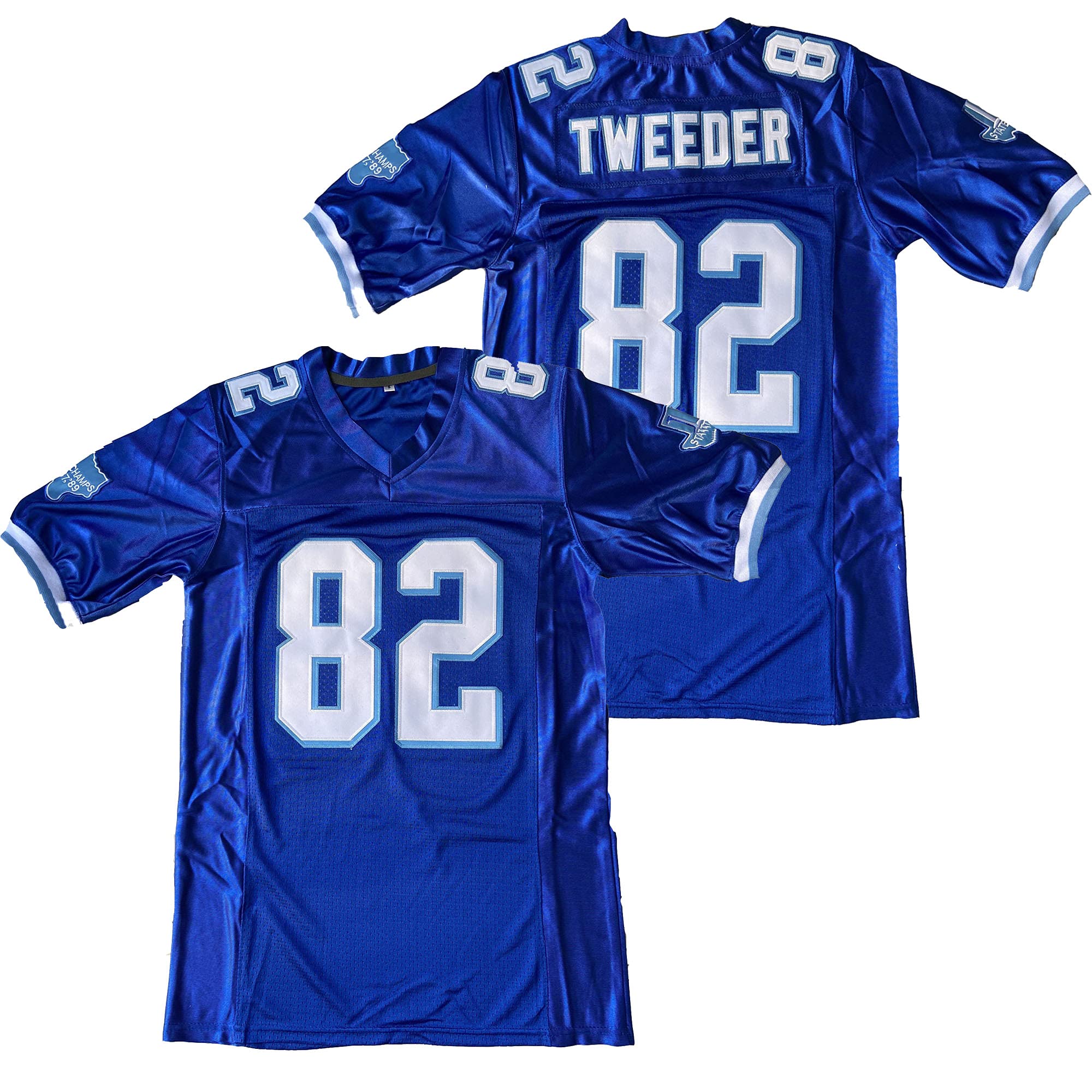 Men 82 Charlie Tweeder 69 Billy Bob Varsity Blues Movie West Canaan Coyotes Football Jersey All Stitched S-XXXL