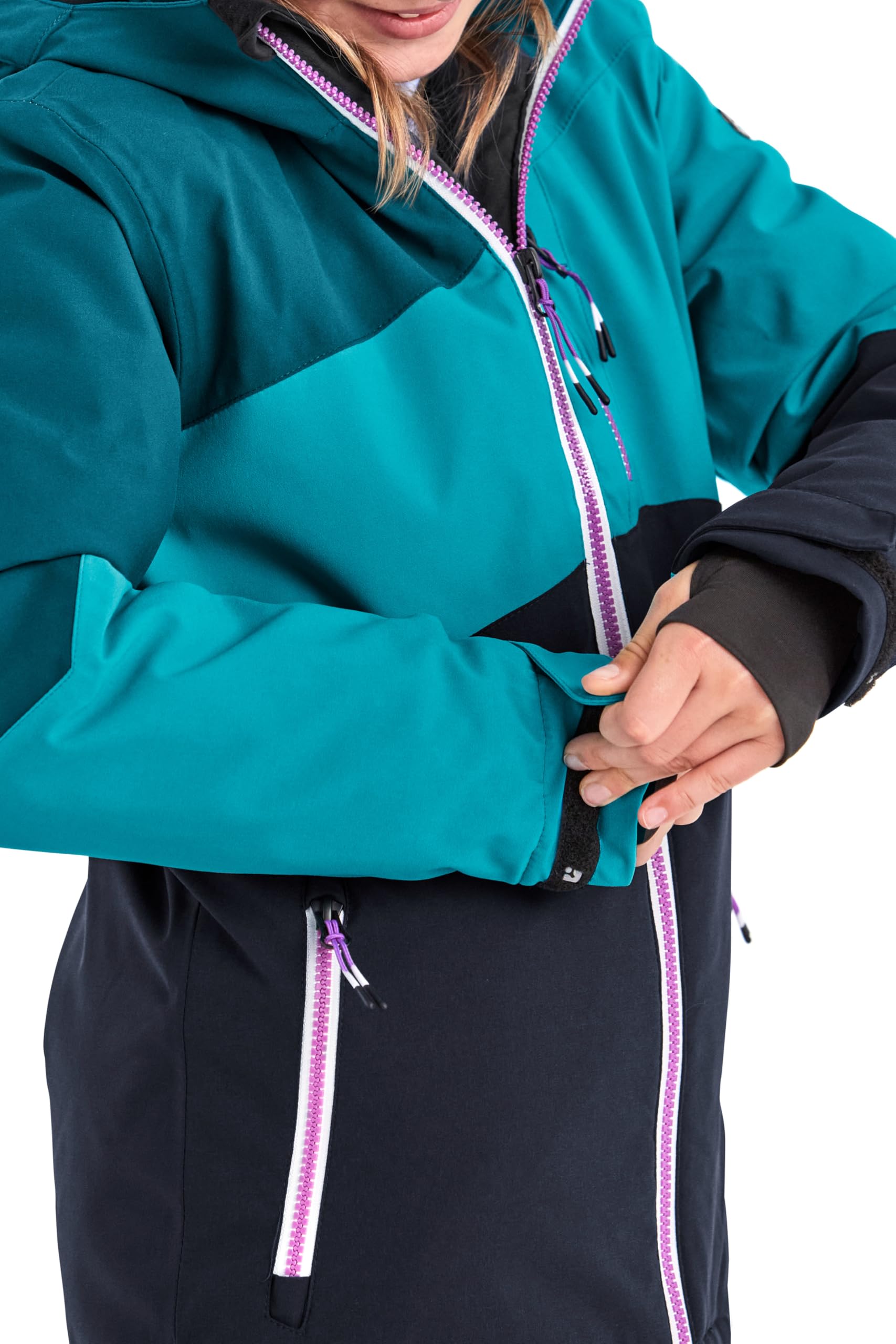Killtec Ksw 166 Grls Ski Jckt Giacca da sci/giacca funzionale con cappuccio rimovibile e paraneve Bambine e ragazze