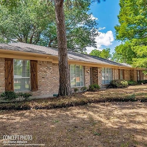 Miniatura 8 de Ekena Millwork RBJ06S16X072RWR TimberCraft Tres tableros de 5 38 pulgadas unidos Board-n-Batten, persianas de madera rústica (por par), 16 18