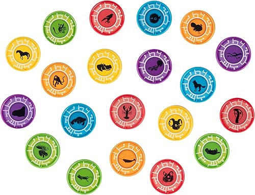 Miniatura 4 de Wild Kratts Juguetes de criaturas en discos poderosos con base para discos, 20 discos – Chris Kratt