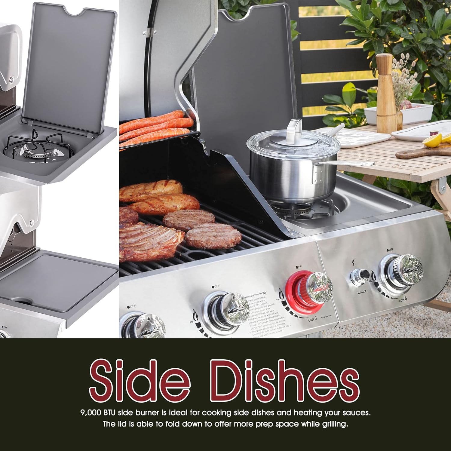 Buy Royal Gourmet SG6002S 6Burner BBQ Stainless Steel Gas Grill with