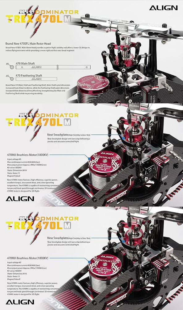 ラジコンヘリコプター T-REX650 470 Amazon | RCヘリコプター T-REX 470LM キット 3Dヘリコプター